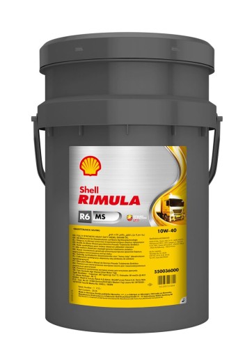Shell Rimula R6 MS 10W-40 - 20 litrów