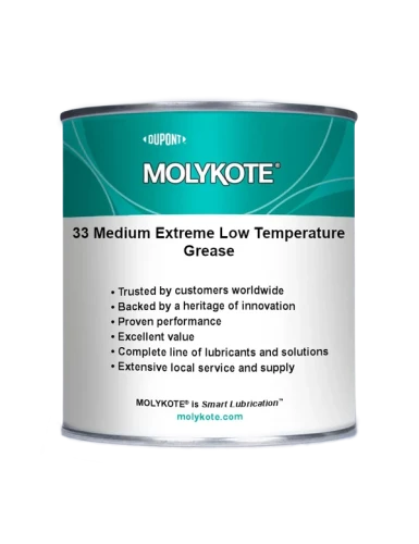 MOLYKOTE 33 Medium - smar silikonowy do niskich temperatur - 1 kg