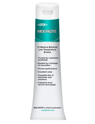 MOLYKOTE 33 Medium - smar silikonowy do niskich temperatur - 100 g