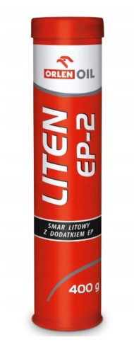 Orlen LITEN EP-2 - 0,4 kg - smar litowy do łożysk tocznych i ślizgowych