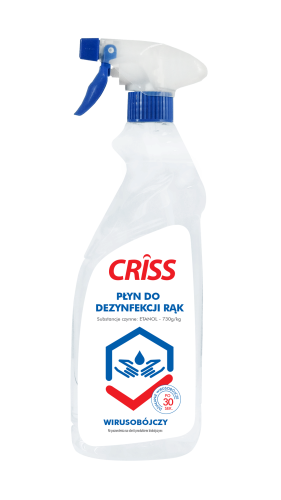 Criss PŁYN DO DEZYNFEKCJI RĄK 750 ml